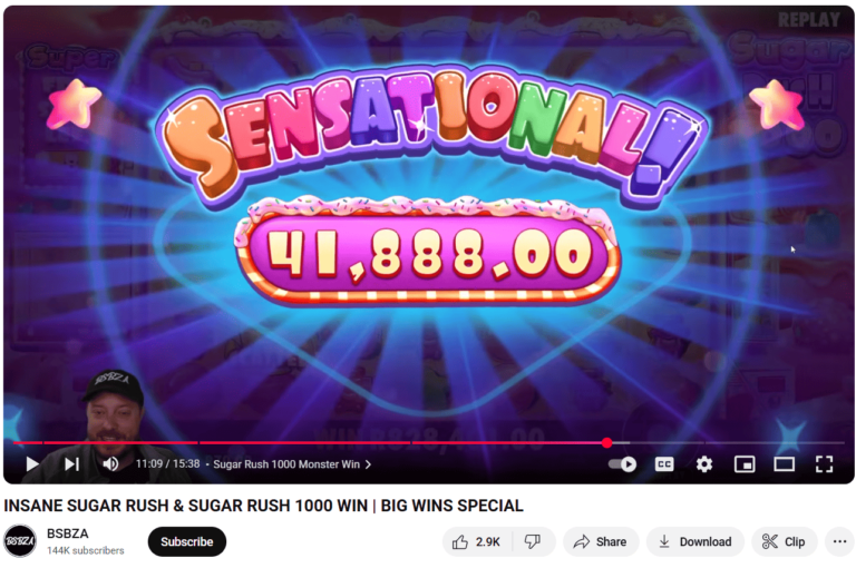 Sugar Rush 1000 Slot Game Big Wins Malaysia
