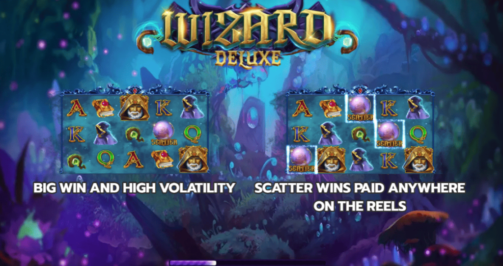 Wizard Deluxe game overview in image