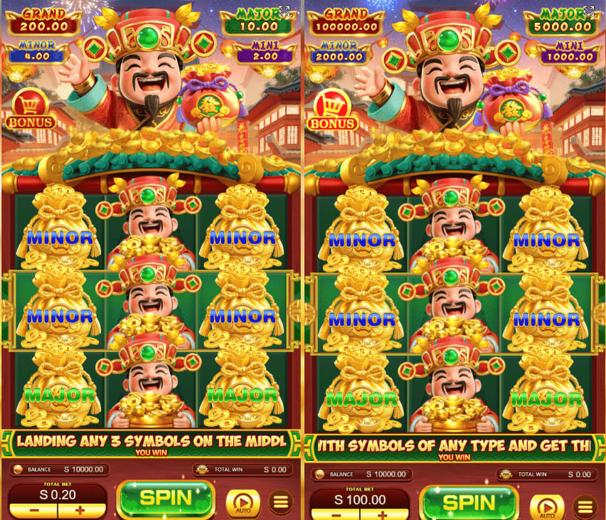 mnimum and max bets