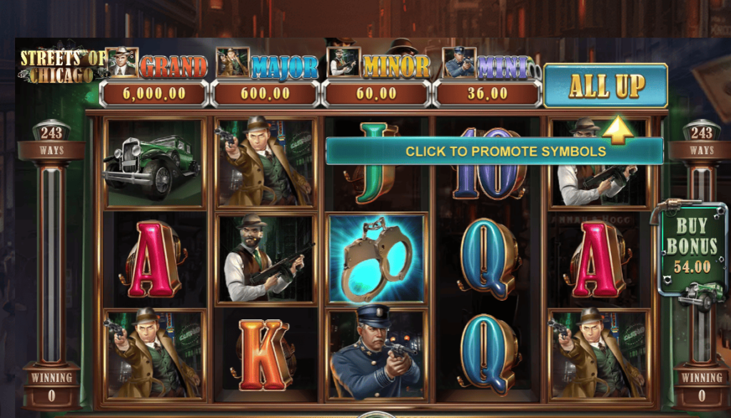 Streets of Chicago Slot Game Overview