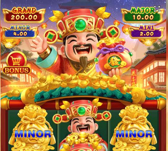 Fortune God Blessing Jackpot Features