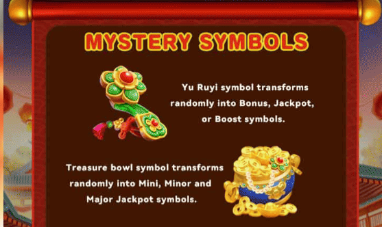 Fortune Blessing God mystery symbols feature