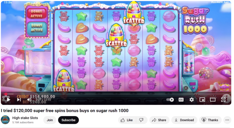 sugar rush 1000 online-high-stake-slot